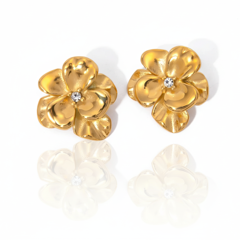 Aretes Flor