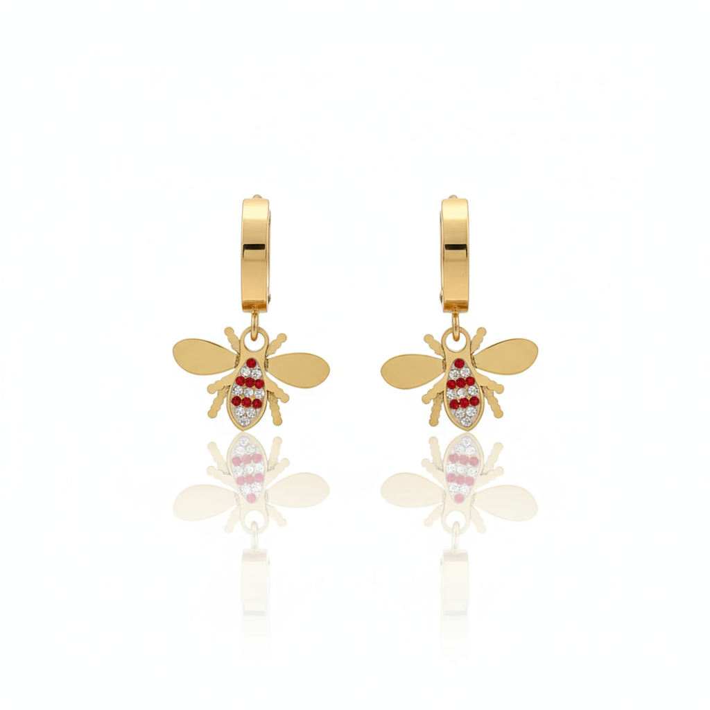 Aretes Abeja