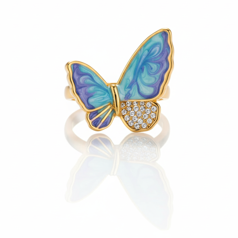 Anillo Mariposa