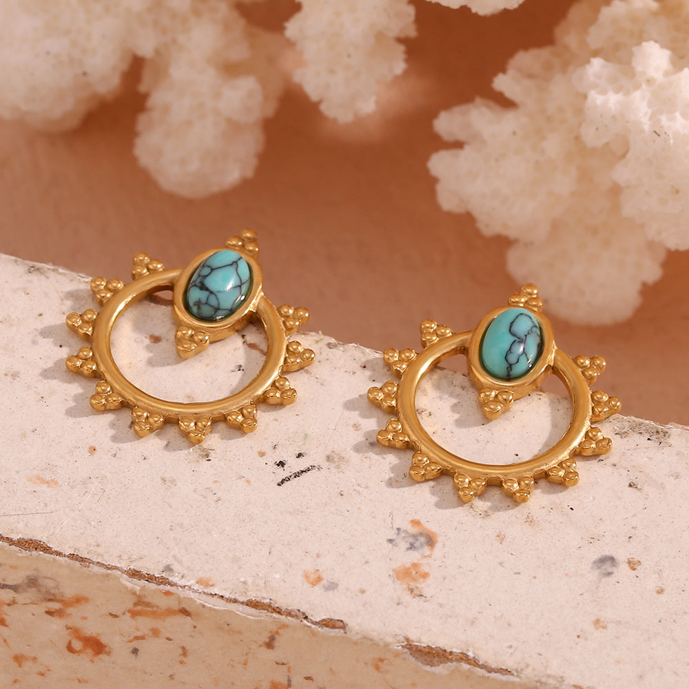 Aretes Turquesa