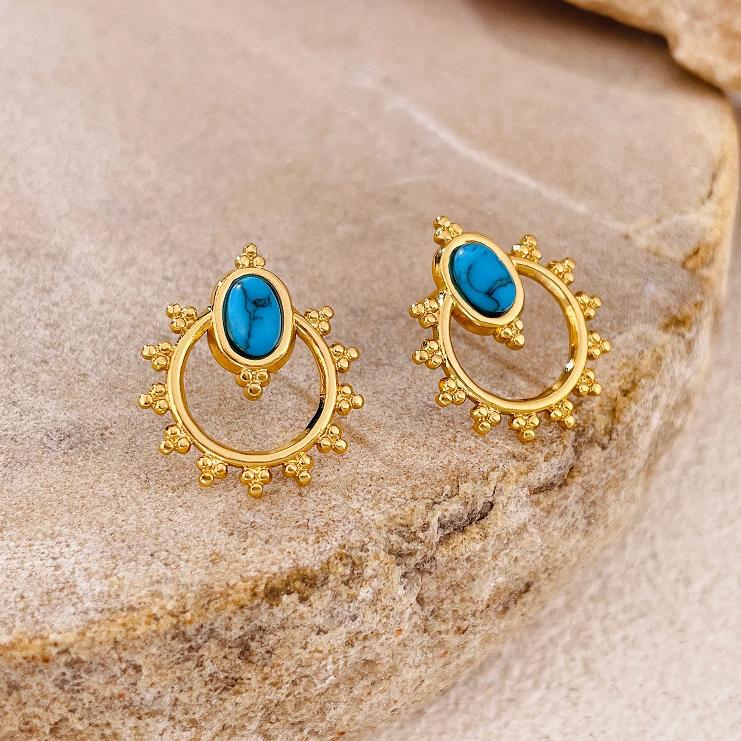 Aretes Turquesa