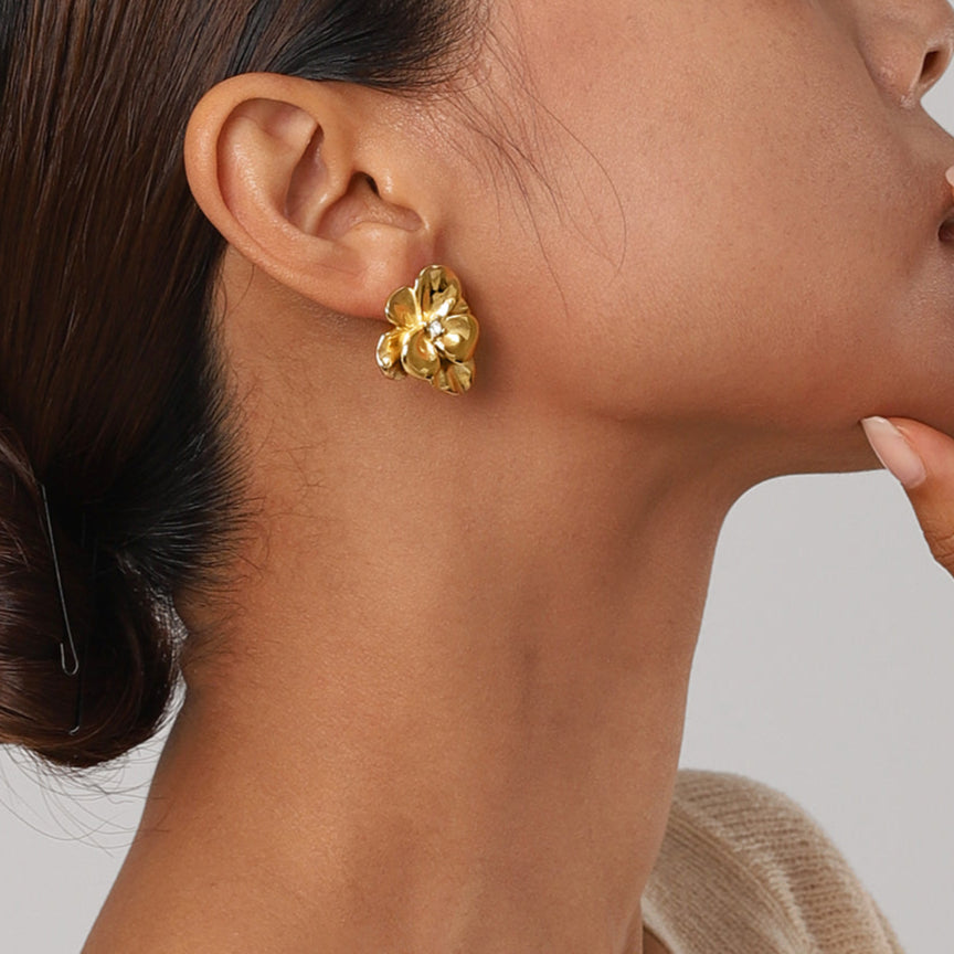 Aretes Flor