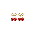 Aretes Cereza