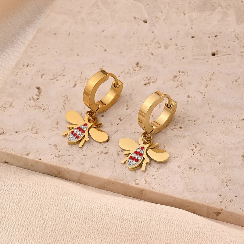 Aretes Abeja