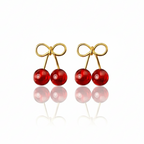 Aretes Cereza