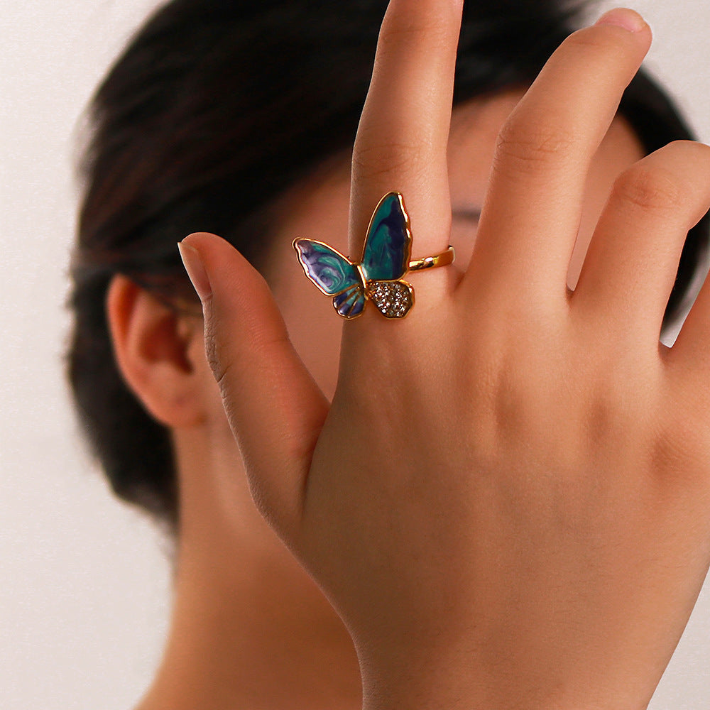 Anillo Mariposa