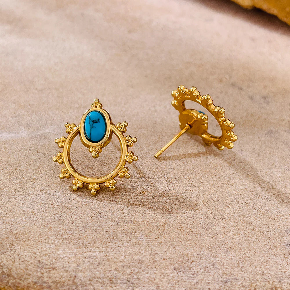 Aretes Turquesa