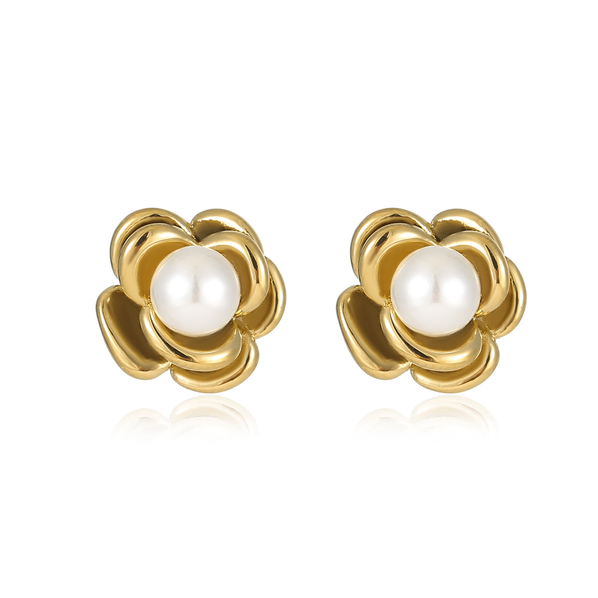 Aretes Rosé Doré