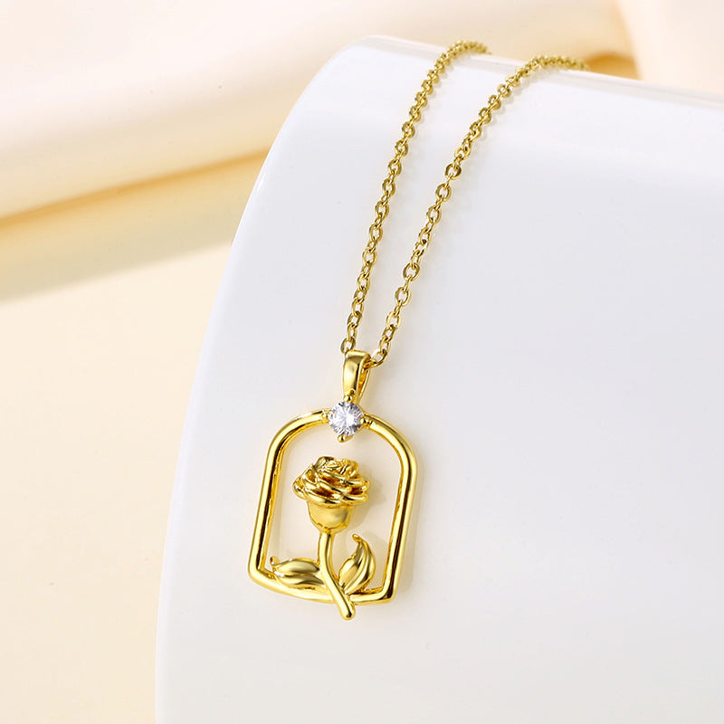 Collar Rosa