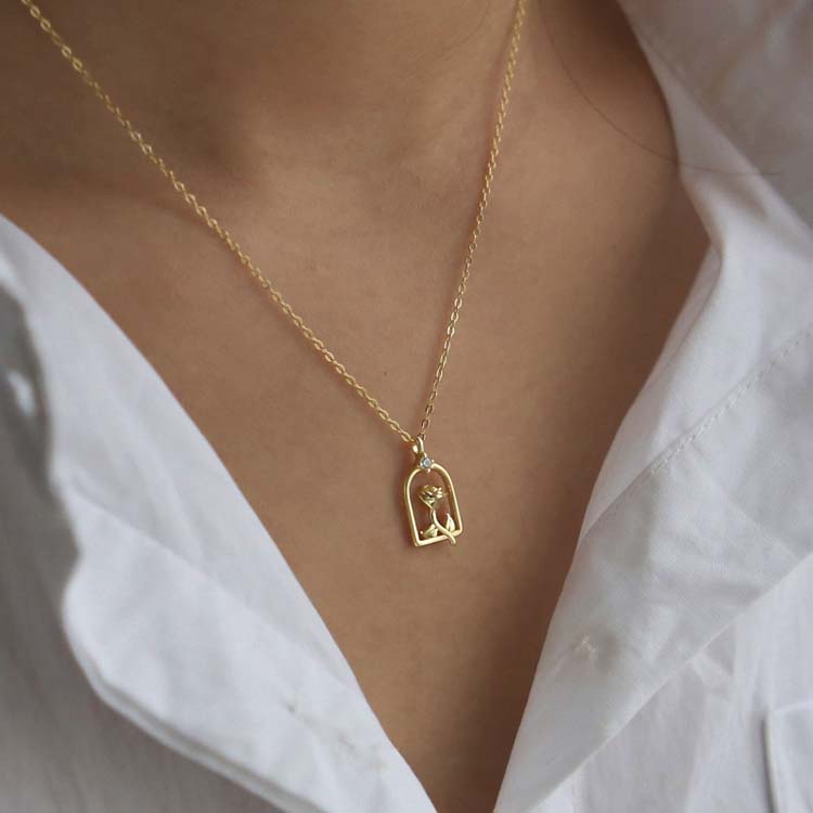 Collar Rosa