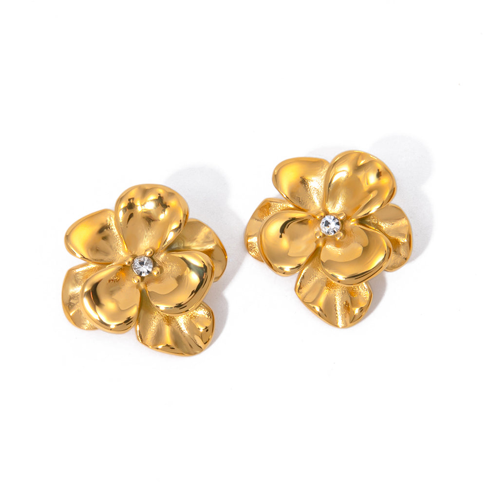 Aretes Flor
