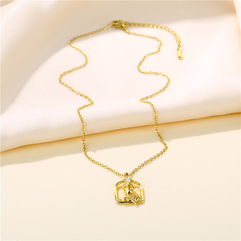 Collar Rosa