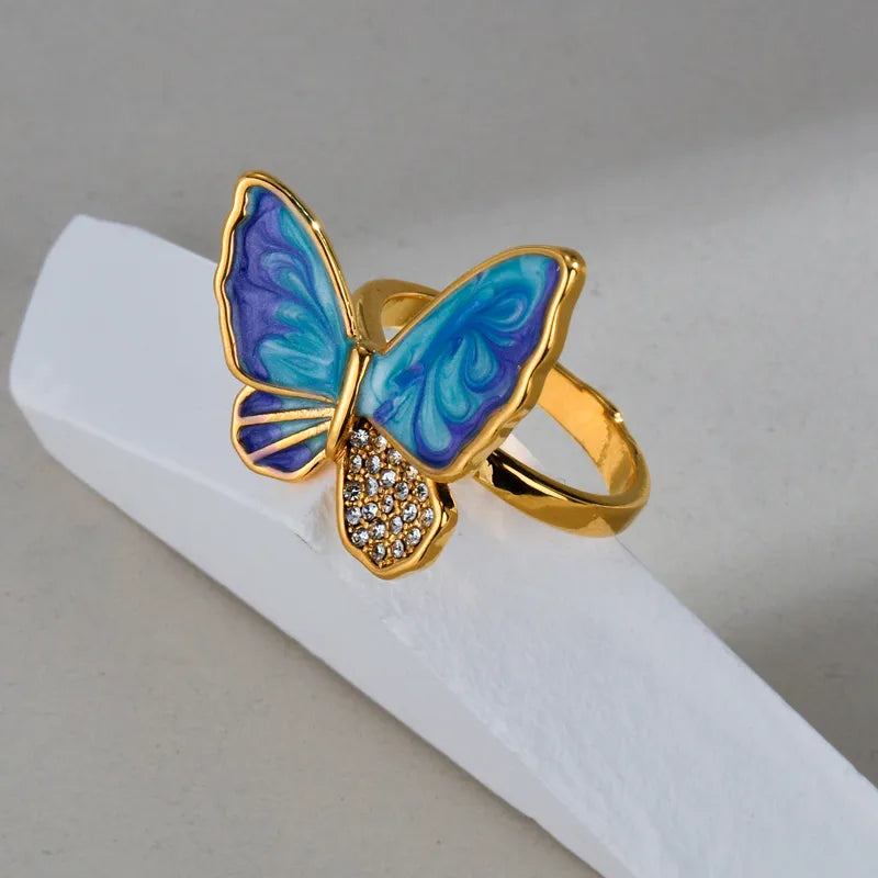 Anillo Mariposa