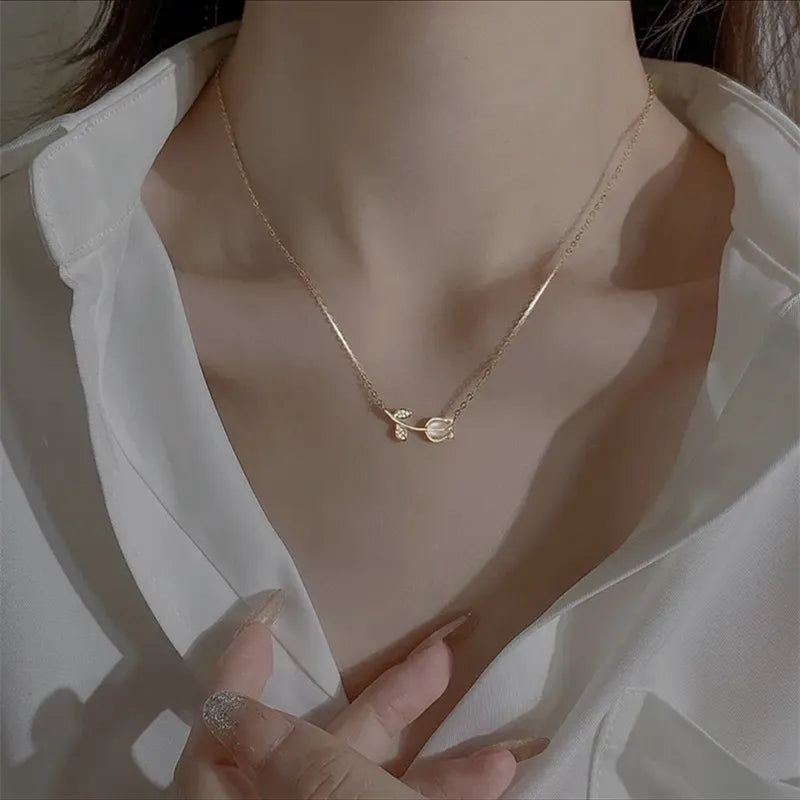 Collar Flor Tulip