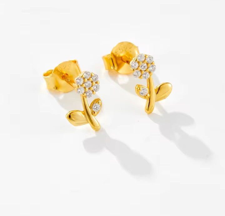 Aretes Flor