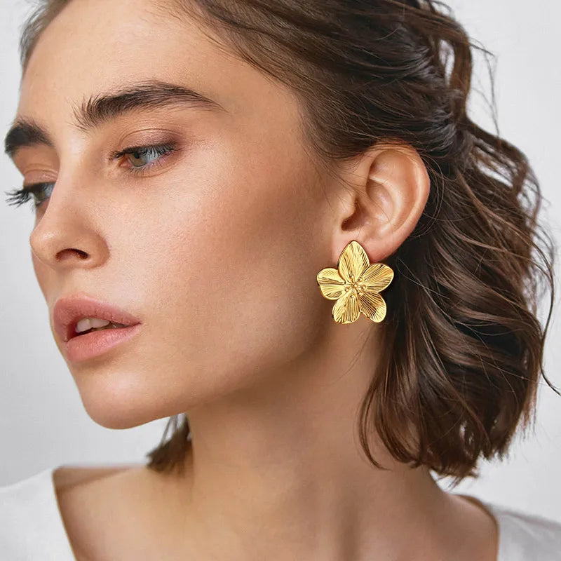 Aretes Flor