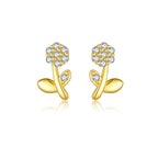Aretes Flor