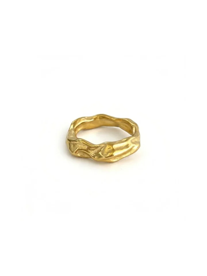 Anillo Kaia Enchape 18K