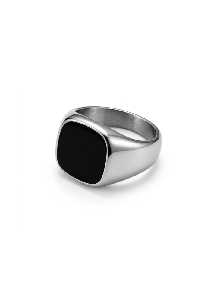 Anillo Signet Stainless Steel