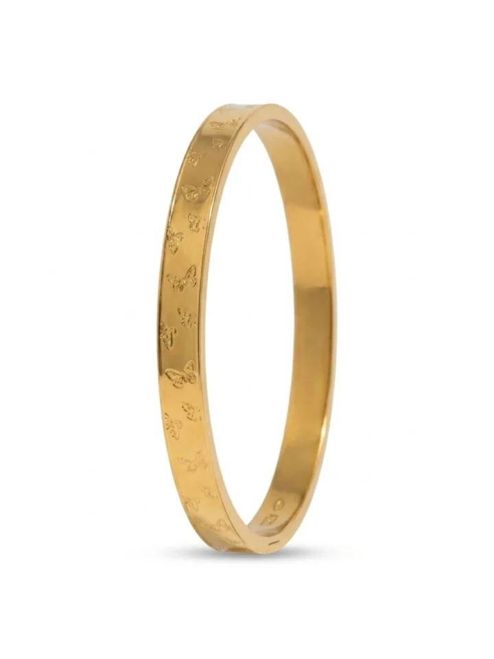 Brazalete Petalia Enchape 18K