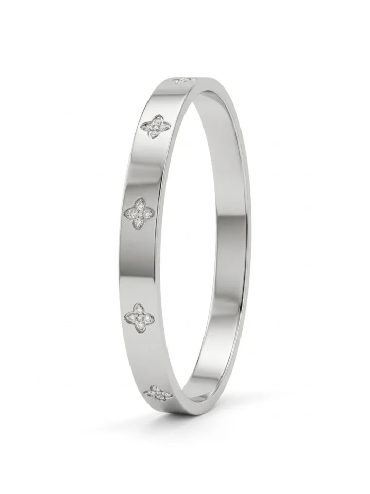 Brazalete Elara Enchape 18K