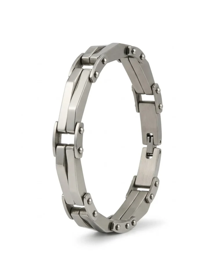 Pulsera Cubic Stainless Steel