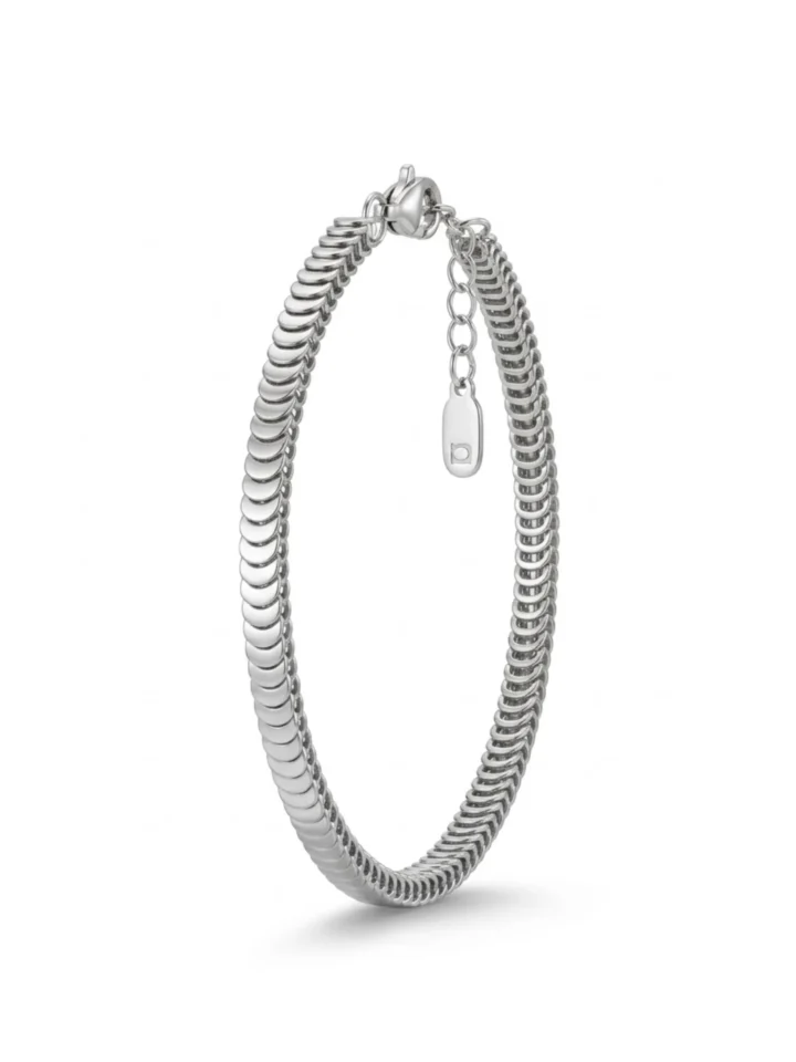 Pulsera Serpiente Enchape 18K