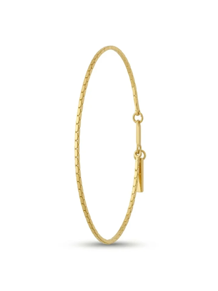 Pulsera Espiga Enchape 18K