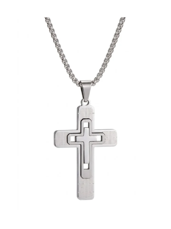 Collar Cruz Stainless Steel