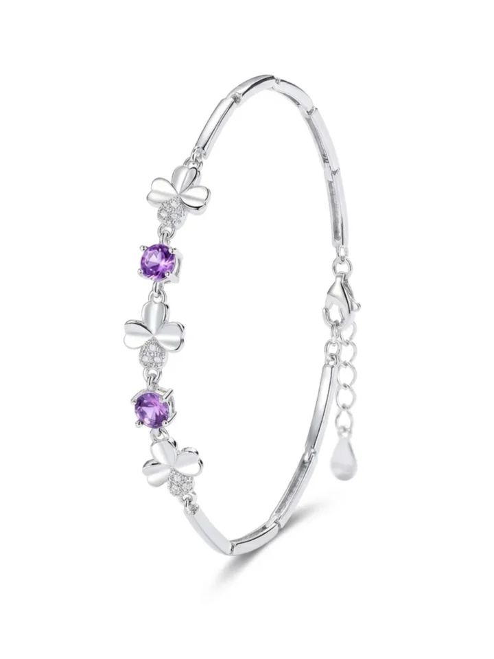 Pulsera Trébol Plata P925