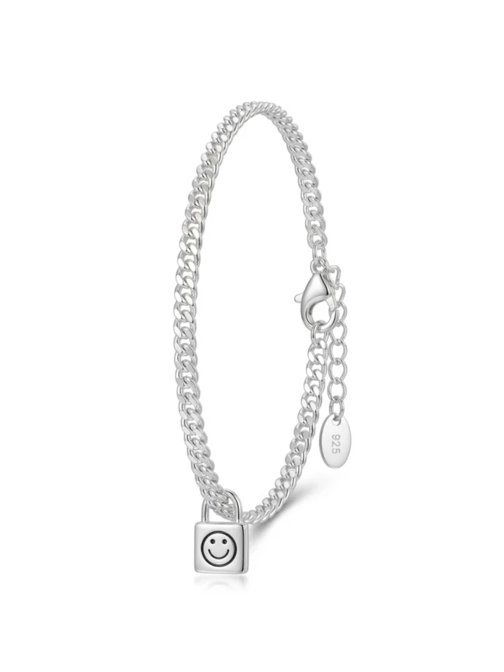 Pulsera Smiley Plata P925