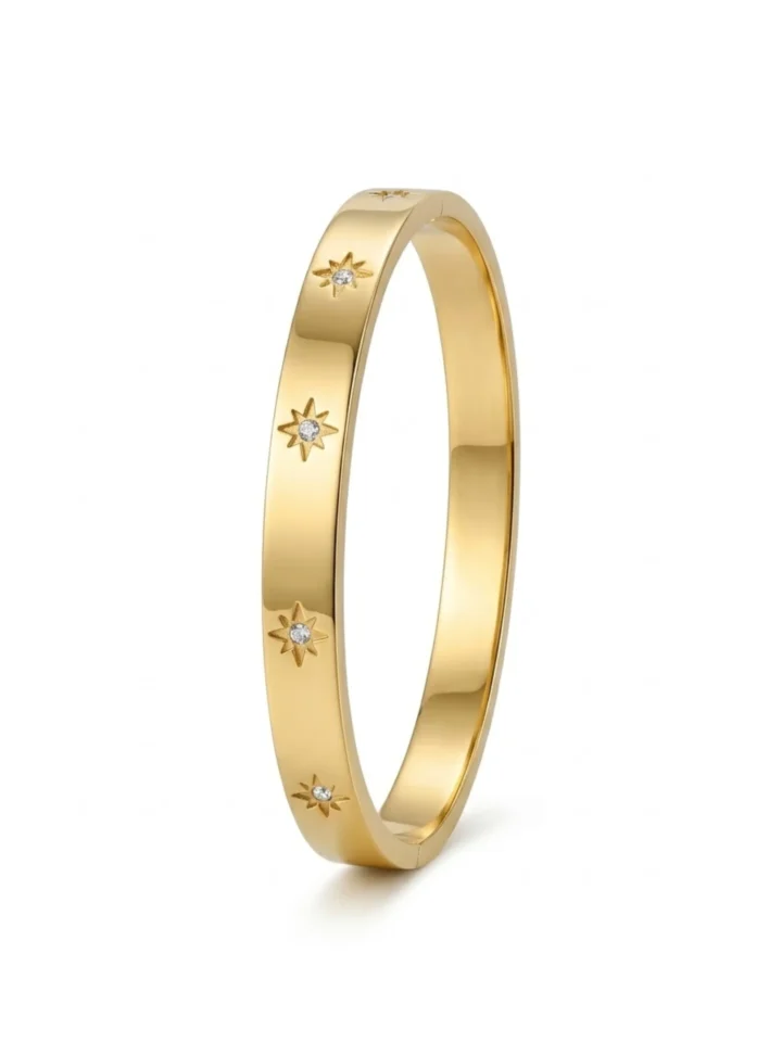 Brazalete Geométrico Stainless Steel