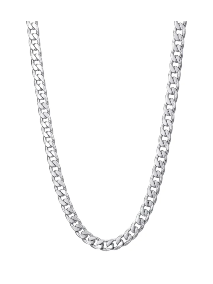 Collar Cuban Stainless Steel