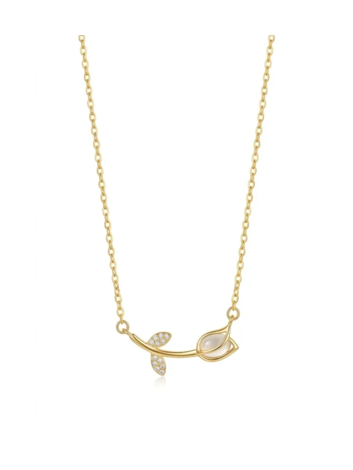 Collar Flor Tulipan P925