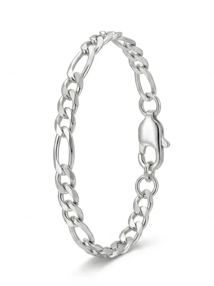 Pulsera Figaro Plata P925